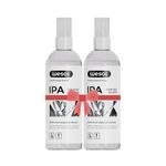 Wesol IPA Isopropyl alcohol 99.9% Spray | (CH3)2-CH-OH CAS: 67-63-0 | Premium Grade Pure without mixing | For Technical Use | 100ML Pack of 2