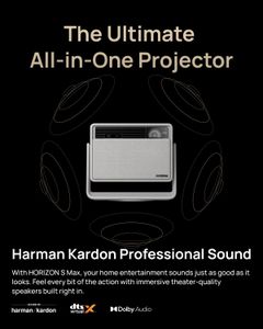 XGIMI HORIZON S Max 4K Projector – Ultra HD Home Theater