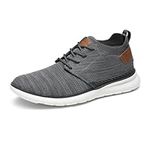 Bruno Marc Men's Mesh Fabric Fashion Sneakers Casual Oxfords Lightweight Breathable Versatile Walking Shoes for Me Dark Grey Size 10 US Zero-01