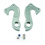 Noah And Theo NT-HD028 Mech Gear Derailleur Hanger Dropout compatible with BOARDMAN and MBK Hanger D353 353 in SATIN SILVER incl. screw set.