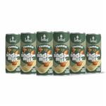 Lotus Thandai Badam Milk, 180 Ml Can | Pack Of 6 | With Real Bits Of Almonds And Saffron | No Preservatives | No Artificial Flavours And Colors (Liquid Form)