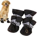 Dog Water Shoes | Pet Shoes for Hot Pavement - Dog Boots & Paw Protectors, Waterproof Dog Paw Protector with Adjustable Drawstring, Dog Shoes for Hot Pavement