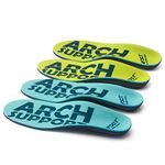 XINIFOOT 2 Pairs Arch Support Orthopedic Insoles for Plantar Fasciitis Pain Relief Orthotics, Flat Feet, Walking, Running Comfortable Inserts for Men and Women