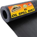 Armor All AAOSM3060C Spill, Premium Absorbent Mat – Reusable – Oil Pad Contains Liquids, Protects Garage Floor Surface (Extra Large) (30" x 60")