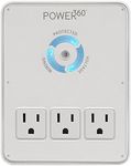 Panamax P360 Dock 6-Outlet Wall Tap/Charging Station, White, 6.8" x 2.9" x 5"