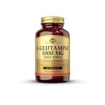 Solgar L-Glutamine 1000 mg Tablets - Pack of 60 - Supports Muscle Function - For Active Lifestyles - Great Addition to Whey Powder - Vegan