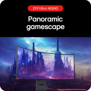 LG UltraGear 34" OLED Gaming Monitor – UltraWide QHD Display
