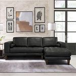Wynne Chairs, Medium, Black Leather