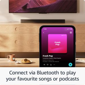 Amazon Fire TV Soundbar Plus – Bluetooth Wireless Home Audio Speaker