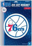 Philadelphia 76ers Official NBA 6 inch x 9 inch Car Magnet by Wincraft