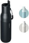 LARQ Flip Top Insulated Bottle, Obsidian Black, 500ml