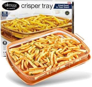 Gotham Steel Nonstick Copper Crisper Tray - AIR FRY IN YOUR OVEN - As Seen on TV by Daniel Green