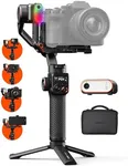 Hohem iSteady MT2 Kit Gimbal Stabilizer for Camera, 3-Axis Camera Stabilizer for Mirrorless/Pocket/Sports Camera/Smartphone, AI Tracker Fill Light, OLED Display, Camera Gimbal for Canon/Sony/GoPro