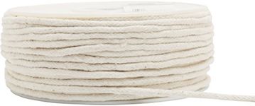 Wrights 183 9000-29A Cotton Piping, 50 yd, 6/32", Natural, Size 1