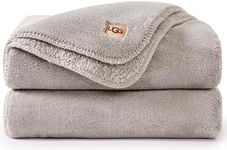 UGG Whitecap Plush Throw Blanket Fl