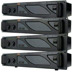 EMB Pro - PA6400 - Rack Mount Professional Power Amplifier - 3200 Watts PA Band Club