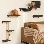 FUKUMARU Cat Wall Shelves, Stable &