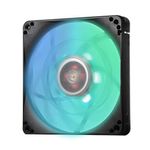 SilverStone Technology Slim 120mm Addressable RGB Fan with 15mm Thin Design FW124-ARGB