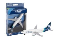 Daron Alaska Airlines Single Plane Vehicle , Blue, Kid