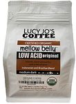 Lucy Jo's Coffee, Organic Mellow Belly Low Acid Blend, Ground, 11 oz