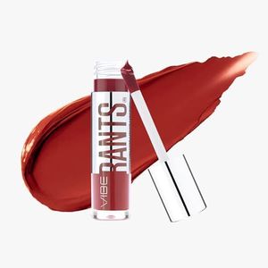 Vibe RANTS | Liquid Matte Lipstick | Long Lasting Matte Finish | High Volume Pigments for Rich, 12-Hour Wear | Vegan, Hydrating and Cruelty Free | WRECKING BALL: A WRECK NEVER LOOKED SO GLAM