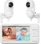 Momcozy Baby Monitor with 2 Cameras