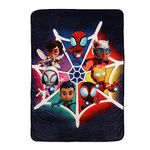 Marvel Spidey and His Amazing Friends Kids Fleece Oversized Blanket EXPRESSIONS for Toddlers Teens, All Season Super Soft Comfy Plush Blanket, Best Gifts, 60x90 inches (Official Marvel Product)