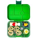 yumbox Original Leakproof Kids Bento Lunch Box, 5 Compartments + Dip Well, Easy-Open Latch, Portion Control, Removable Illustrated Tray, Ages 3-7 (Jurassic Green (Funny Monsters Tray))