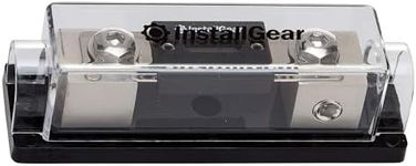 InstallGear 0/2/4 Gauge AWG In-Line ANL Fuse Holder with 250 Amp Fuse