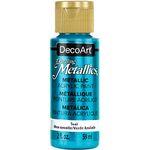 Deco Art Dazzling Metallic Acrylic Paint, 2-Ounce, Teal