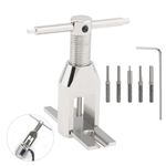 HEAVY DRIVER Motor Shaft Pinion Gear Puller Remover Tool Set | Metal RC Motor Gear Extraction Tool with 5 Pins for RC Helicopter, Plane Motor Shaft Repair & Maintenance