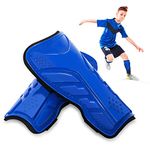 Soccer Shin Pads Kids, 1 Pair Comfortable and Breathable Shin Guards Soccer for Kids, Protective Soccer Training Equipment for 4-8 Years Old Boys Girls Kids