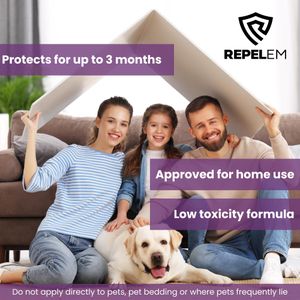 REPELEM Flea Spray for Pets, 1L – Fast-Acting Pest Control