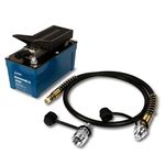 TEMCo HP0000 - Air Hydraulic Pump Power Pack Unit 10,000 psi 103 Cubic in Capacity - 5 Year Warranty