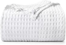 Utopia Bedding Cotton Waffle Blanke