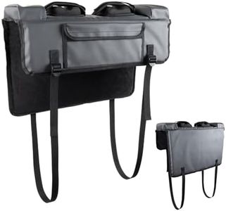 Tailgate Pad for Bike, Tailgate Bike Pads Up to 2 Bikes on Most Trucks, Truck Tailgate Bike Pad with Tool Pockets