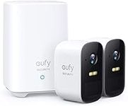 eufyCam 2C Wireless Home Security System, eufy Security by Anker, 2-Cam Kit with 180-Day Battery Life, HomeKit Compatibility, 1080p HD, IP67 Weatherproof, Night Vision, No Monthly Fee (Renewed)