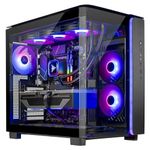 Skytech King 95 Gaming PC Desktop, Ryzen 7 7700X 4.5 GHz (5.4GHz Turbo), NVIDIA RTX 5070 12GB, 2TB Gen4 NVMe SSD, 32GB DDR5 RAM 6000 RGB, 850W Gold ATX 3 PSU, 360mm ARGB AIO, Wi-Fi, Win 11