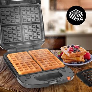 Duronic 3-in-1 Snack Maker – Sandwich, Waffle & Grill Press