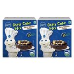 Pillsbury Oven Cake Mix, Rich Choco, 285 gm x Pack of 2, 570 gm