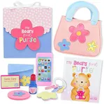 Tickle & Main My Beary First Purse, 9-Piece Gift Set Includes Purse, Storybook, and Accessories for Toddlers Ages 1-4 Years Old