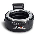 Viltrox NF-NEX Manual Focus Lens Mount Adapter for Nikon G/F/AI/S/D Lens to Sony NEX E Mount Camera Sony A7 A7R A7III A7RIII A6500 A6300 NEX-7 with Aperture Dial …