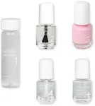 Dazzle Dry Mini Kit 4 Step System - Yoga Mama - A light chalky bubblegum pink. Full coverage cream. (5 Piece Kit / 5 Manicures)