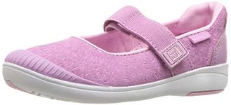 Stride Rite Girls' Made 2 Play Lia Mary Jane Flat, Purple, 4.5 W US Toddler