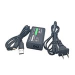 Ruitroliker AC Power Supply Adapter Wall Charger US Plug for Playstation PS Vita 2000 Console