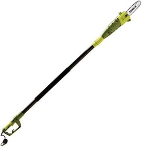 Sun Joe SWJ800E 8-Inch 6.5-Amp Telescoping Electric Pole Chain Saw w/Automatic Chain Lubrication System, Extends to 8.7-Feet, Comfortable Foam Grip, Instant Start Technology
