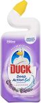 Duck Deep Action Gel Liquid Toilet Bowl Cleaner, Stain Remover and Toilet Bowl Freshener, Lavender Fragrance, 750 mL