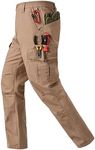 CNBQDD Men's Work Pants Ripstop Wat