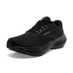 Brooks Men's Glycerin GTS 21 Supportive Running Shoe, Black/Black/Ebony, 10.5