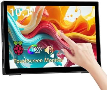 Portable Monitor Touchscreen 10.1 Zoll Laptop Tragbarer Monitor Touchscreen HDMI USBC Monitor Full HD 1920x1200 IPS Display, tragbarer externer Monitor für PC Computer Laptop PS4 PS5 Xbox Ras Pi